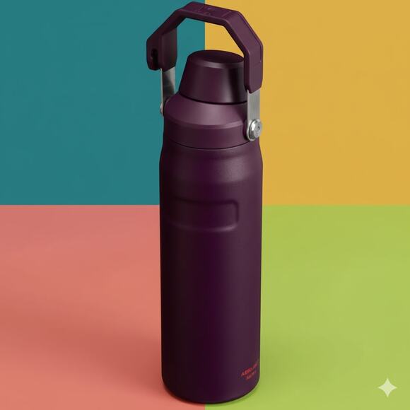 Stanley IceFlow Bottle with Fast Flow Lid | 24 OZ New Year Gift Quencher - Picture 2 of 4